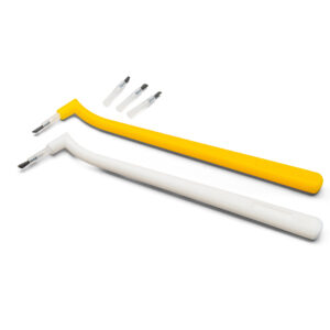 Brush Tips - 500/bag and 2 Handles - Pulpdent - #BRL