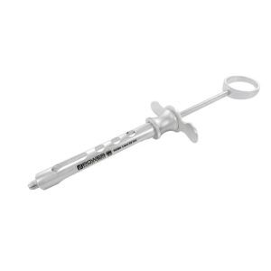 Aspirating syringe 1.8 ml Ring w/ Harpoon