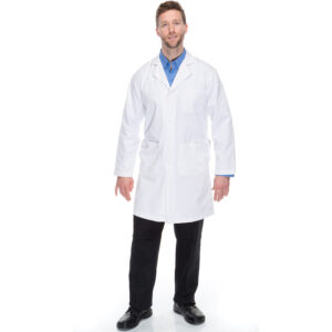 Meridian  Unisex Classic Lab Coat - White