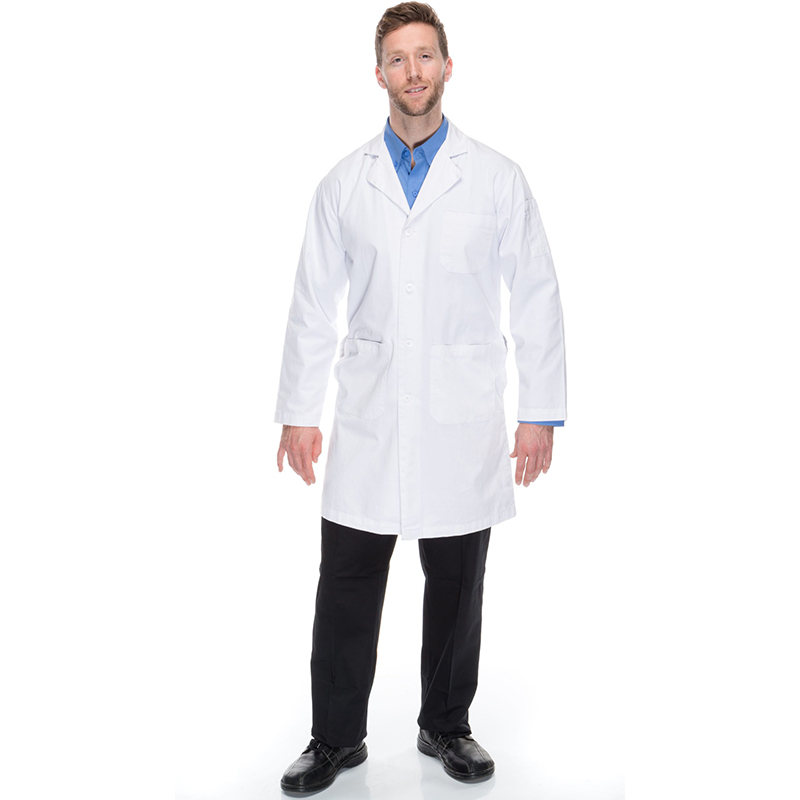 Meridian Unisex Classic Lab Coat - White