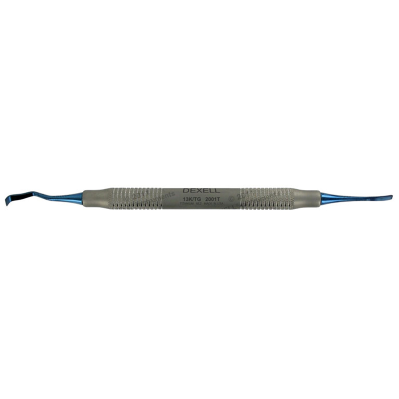 2001T - Surgical Chisels 13K/TG, BLUE Titanium 3.5mm/3mm