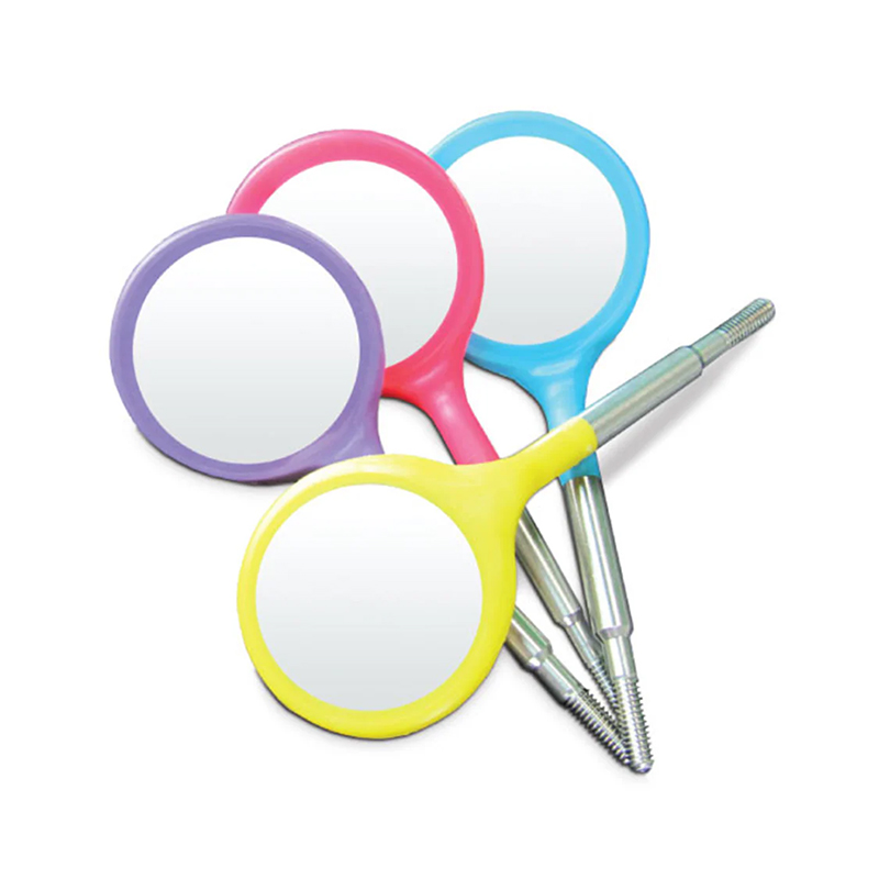 Zirc - Crystal HD #4 Double Sided Vibrant Assorted Mirror Head (4pk)