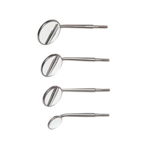 Crystal HD #3, #4 OR #5 Stainless Steel Mouth Mirror Head (12pk)
