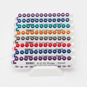 Zirc E-Z ID Rings System - Small (Classic ,Vibrant or Jewel Color)