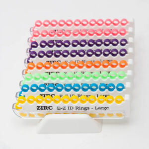 Zirc E-Z ID Rings System -Large (Classic ,Vibrant or Jewel Color)