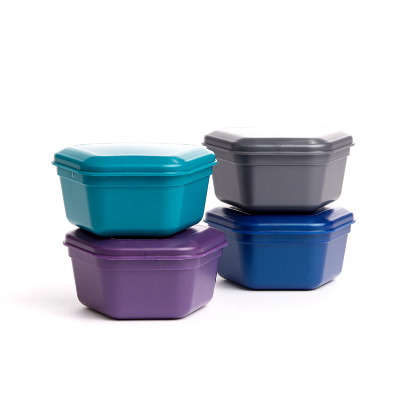 Zirc Denture Box Assorted Color (12pk)