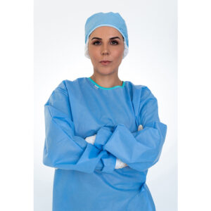 Surgeon Gown with Head Wrap-Level 3