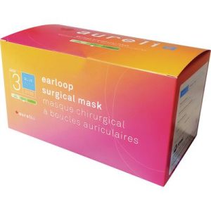 AURELIA EARLOOP SURGICAL MASKS