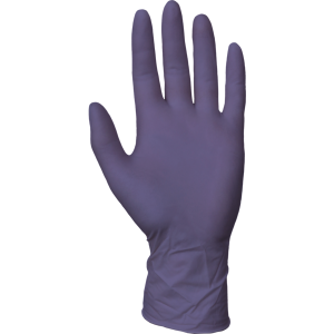 PRIMED Blueberry Nitrile PF Accelerator Free Gloves - Image 2