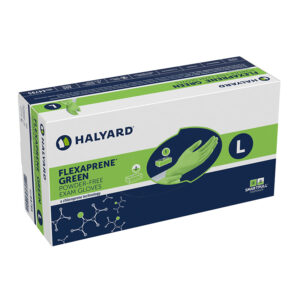 HALYARD FLEXAPRENE* GREEN CHLOROPRENE Exam Gloves