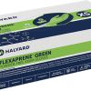 HALYARD FLEXAPRENE* GREEN CHLOROPRENE Exam Gloves
