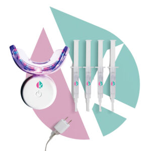 Karisma Speed Rechargeable Professional At-Home LED Light Teeth Whitening Kit