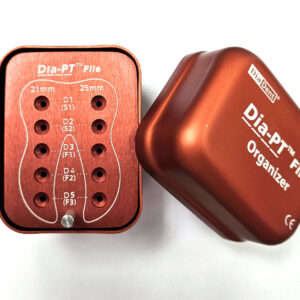 DIADENT ROTARY FILE ORGANIZER RED