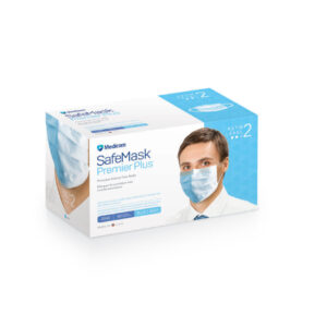 Medicom SafeMask Premier Plus Earloop Mask Level 2