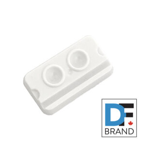 DF Brand Disposable 2-Well Mixing Well