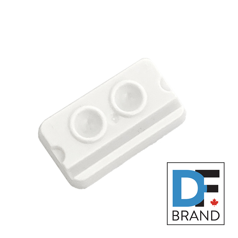 DF Brand Disposable 2-Well Mixing Well