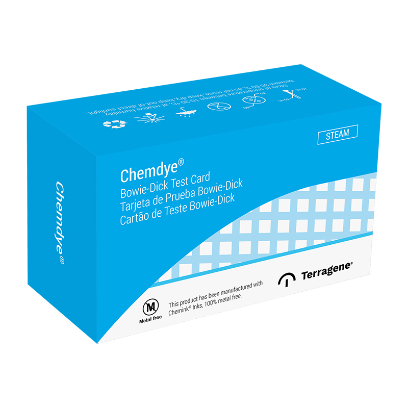 Terragene Bowie-Dick Test Cards 120/Pk (Iso 11140-4) - Image 2