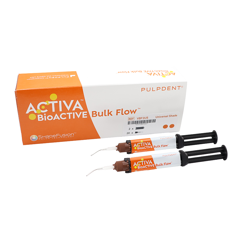 PULPDENT ACTIVA BioACTIVE Bulk Flow Twin Pack Kit