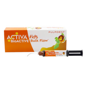 PULPDENT ACTIVA BioACTIVE Bulk Flow KID'S SINGLE KIT (Kids Opaque White)
