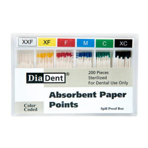 DiaDent Paper Point (non-marked) Accessory Sizes Sliding Package