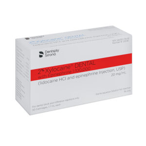 Dentsply Astra Xylocaine 2% Lidocaine with epinephrine 1:100,000 RED