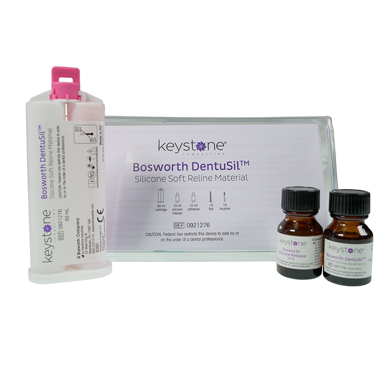 Bosworth DentuSil™ Silicone Soft Reline Material Standard Kit