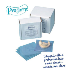 Keystone Pro-Form Temporary Splint Material Clear 0.040" 5" x 5" 50/pkg