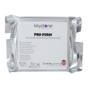 Keystone Pro-Form Temporary Splint Material Clear 0.040" 5" x 5" 25/pkg