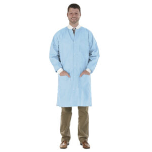 Medicom Safewear High Performance Lab Coat Soft Blue