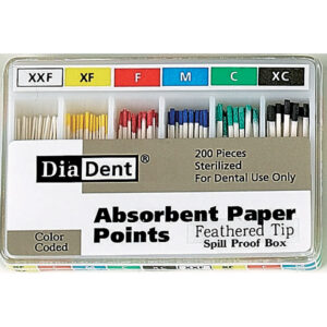 DiaDent Feathered Tip Paper Point