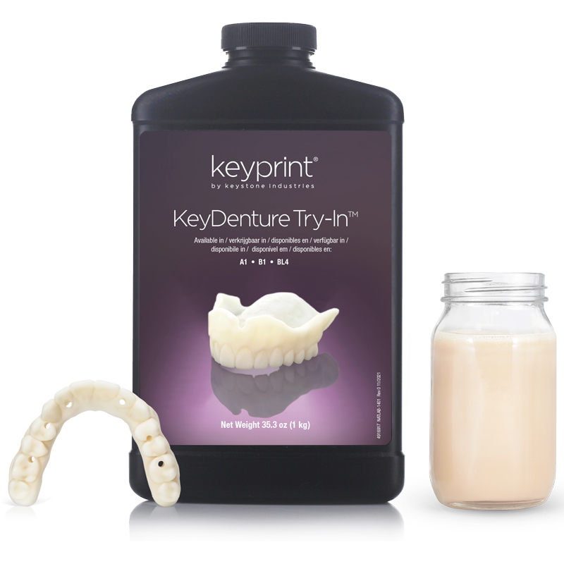 Keystone keyprint KeyDenture Try-In 1kg