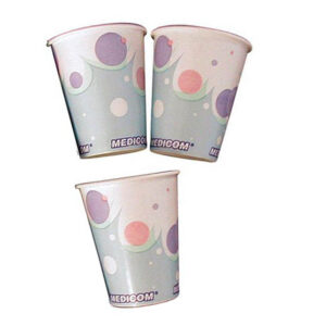 Medicom SafeBasics Paper Cups Bubbles Design 4oz